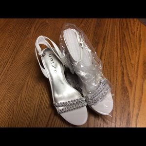 Unisa white strap sandals